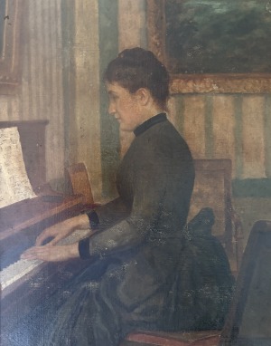 Portrait de Cécile Daudier (1860 - 1945)