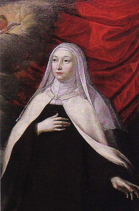 Portrait de Sainte Marie de l'Incarnation (1566 - 1618)