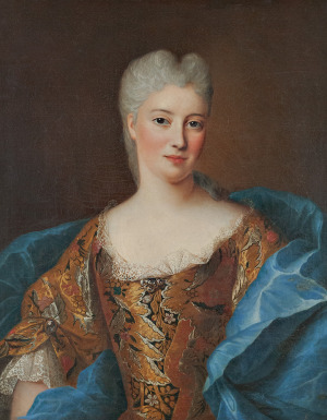 Portrait de Angélique Francoise Madeleine de La Rüe du Can (1721 - 1787)