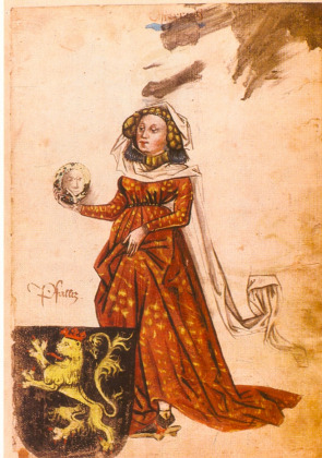Portrait de Mathilde von Wittelsbach (1419 - )