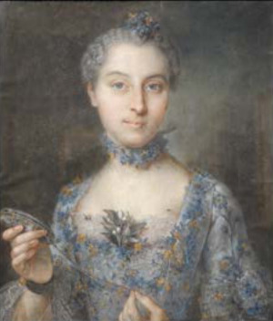 Portrait de Louise Flottes (1735 - 1799)