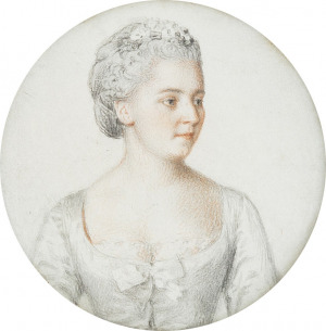 Portrait of Marie Sylvestre (1721 - 1793)