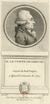 Portrait de le Comte de Dieusie (1748 - 1794)