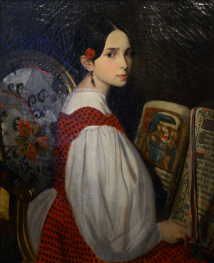 Portrait de Léopoldine Hugo (1824 - 1843)