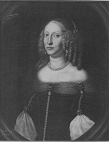 Portrait de Sophie von Hessen-Darmstadt (1634 - 1663)