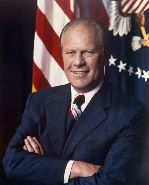 Portrait de Gerald Ford (1913 - 2006)