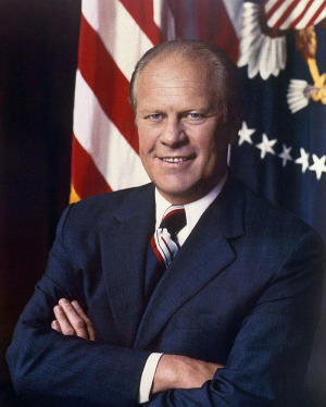 Portrait of Gerald Ford (1913 - 2006)