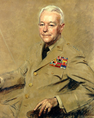 Portrait de Joseph Lawton Collins (1896 - 1987)