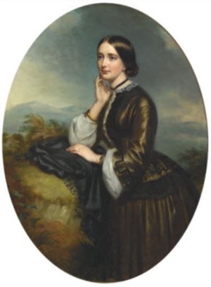 Portrait de Cornelia Edwards (1829 - 1906)
