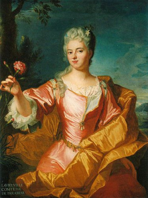 Portrait de Madame de Parabère ( - 1755)
