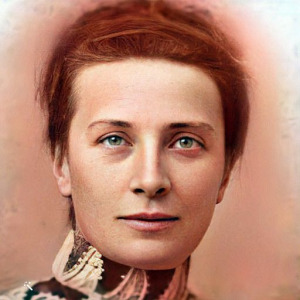 Portrait de Antonina Vasilyevna Sabachnikova (1861 - 1945)