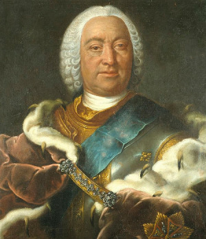 Portrait de Franz Josias von Sachsen-Coburg-Saalfeld (1697 - 1764)