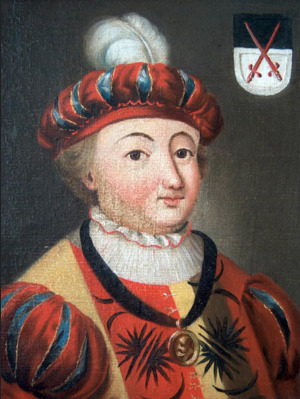 Portrait de Ernest de Saxe (1441 - 1486)
