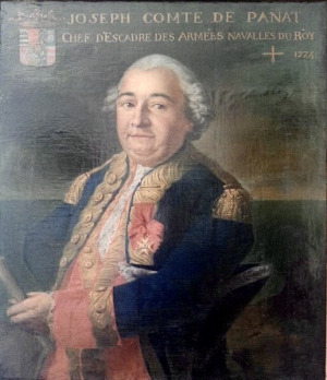 Portrait de Joseph de Brunet de Castelpers de Panat (1704 - 1775)