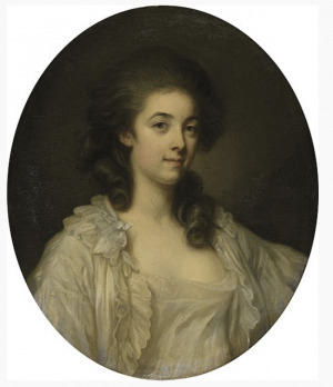 Portrait de Albertine Elisabeth van Neukirchen genaamd Nijvenheim (1742 - 1805)