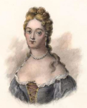 Portrait de Mademoiselle de Choin (1659 - 1732)