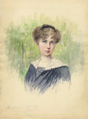 Portrait de Blanche Ollier (1872 - 1929)