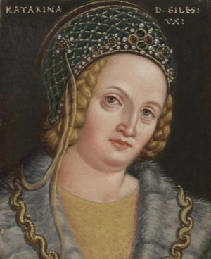 Portrait de Katharina von Habsburg (1315 - 1349)