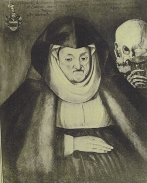 Portrait de Marguerite de Laviron (1527 - 1627)
