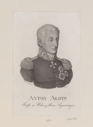 Portrait de Anton Aloys von Hohenzollern-Sigmaringen (1762 - 1831)