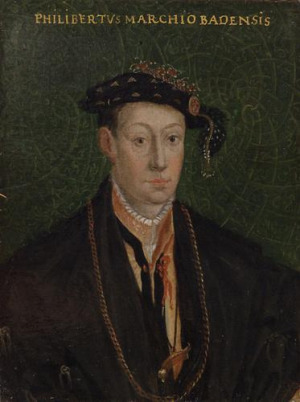 Portrait de Philibert von Baden (1536 - 1569)