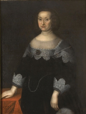 Portrait de Katharina Vasa (1584 - 1638)