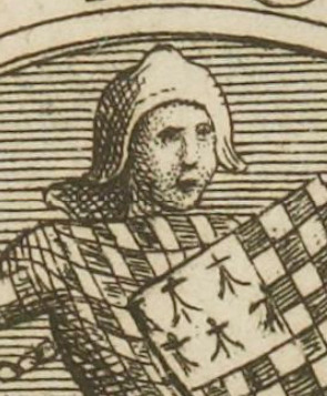 Portrait de Jean II de Bretagne (1239 - 1305)