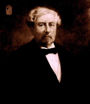 Portrait de Raoul Pierre d'Estriché de Baracé (1810 - 1883)