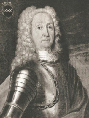 Portrait de Antoine Raymond de La Carrière ( - 1745)