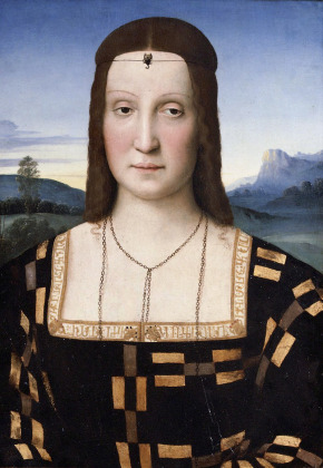 Portrait de Elisabetta Gonzaga (1471 - 1527)