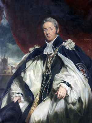 Portrait de Sir Charles Richard Sumner (1790 - 1874)