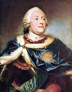 Portrait de Friedrich Christian von Sachsen (1722 - 1763)