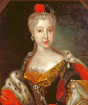 Portrait de Maria Franziska von Pfalz-Sulzbach (1724 - 1794)