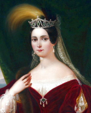 Portrait de Maria Theresia von Habsburg-Lothringen (1816 - 1867)