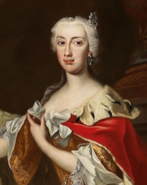Portrait de Maria Anna von Habsburg (1718 - 1744)
