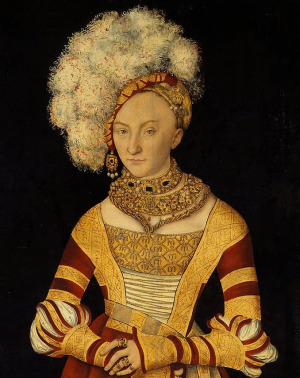 Portrait de Katharina von Mecklenburg-Schwerin (1487 - 1561)