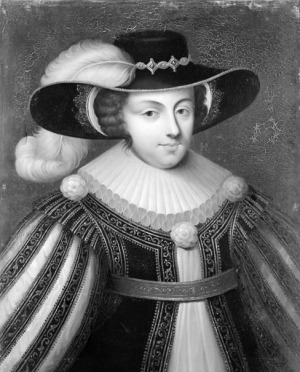 Portrait de Renée de Clermont d'Amboise ( - 1595)