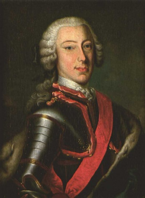 Portrait de Christian von Wittelsbach (1722 - 1775)