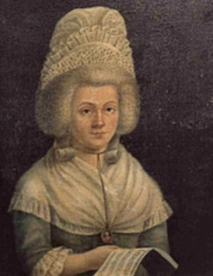 Portrait de Françoise Hélène Eustace (1739 - 1808)