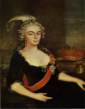 Portrait de Friederike Caroline Josephine von Bretzenheim (1771 - 1816)