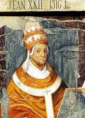 Portrait de Jean XXII (1244 - 1334)