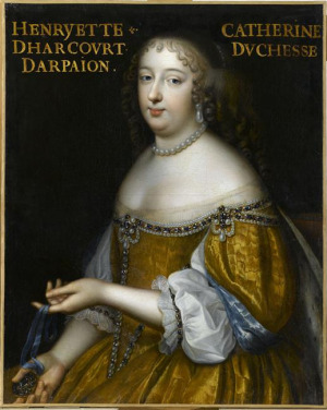 Portrait de Catherine Henriette d'Harcourt (1621 - 1701)
