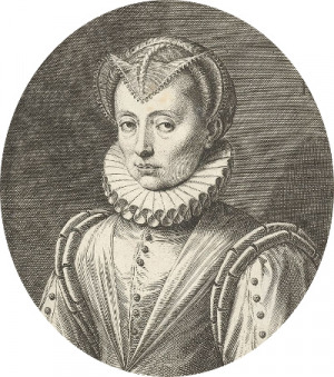 Portrait de Renata von Lothringen (1544 - 1602)