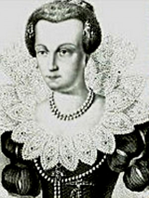 Portrait de Anna Maria von der Pfalz (1561 - 1589)
