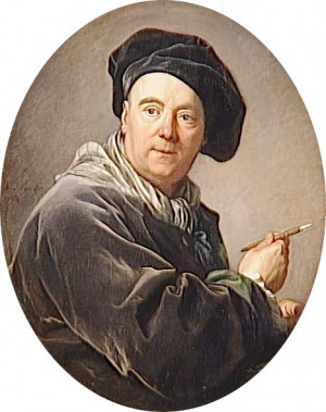Portrait de Carle van Loo (1705 - 1765)
