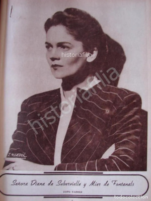 Portrait de Diana Subervielle (1911 - 1971)