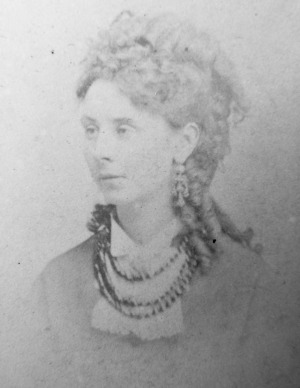 Portrait of Gabrielle Sire (1852 - )