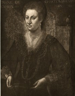 Portrait de Diane de Châteaumorand (1561 - 1626)