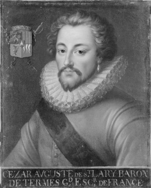 Portrait de César Auguste de Saint-Lary (ca 1565 - 1621)