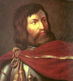 Portrait de Simon V de Montfort (ca 1170 - 1218)